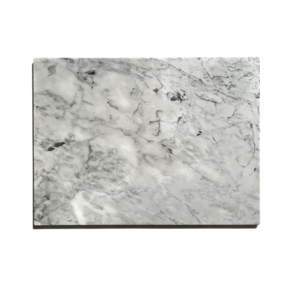 Kota Japan Premium Non-Stick Marble Pastry Cutting Board Slab 15 3/4" X 11 3/4 with No-Slip Rubber Feet.