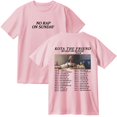 thumbnail image 1 of Kota The Friend No Rap On Sunday Tour 2025 Merch Cotton T-Shirt Women Men Casual Crewneck Short Sleeve Tee, 1 of 3