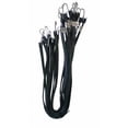 thumbnail image 1 of Kotap MBRS-41 Heavy-Duty EPDM Rubber Tie Down Bungee Cord with Crimped Metal S Hooks, Ideal for Securing Tarps, Canvases, 41-Inch, Black, 10, 1 of 1