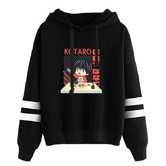 Kotaro Lives Alone Pocketless Hoodie Sweatshirt Men Women Long Sleeve Casual Male Manga Streetwear