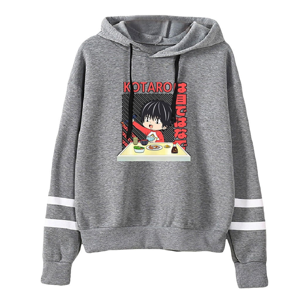 Kotaro Lives Alone Pocketless Hoodie Sweatshirt Men Women Long