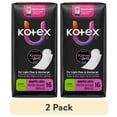 thumbnail image 1 of Kotex Wrapped Liners, Light Absorbency, Long Length, 16 Count - 2 Pack, 1 of 9