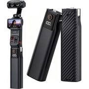 Kothab 5800 mAh Battery Handle for Insta360 Luna Ultra/Luna Pro Black | 22.5W Fast Charging,1/4 Thread Interface, Digital Power Display