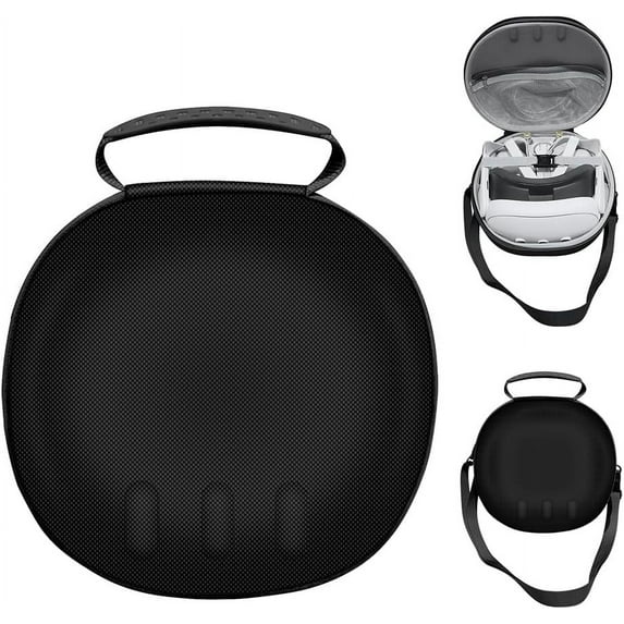 Kothab Hard Carrying Case for Meta Quest 3 HardShell Storage Bag Portable Protection Box Shockproof Anti-Scratch With Shoulder Strap for Meta Quest3 VR Glasses Accessories