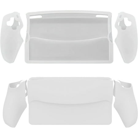 Kothab PS5 Portal Silicone Protective Case, Soft Protective Skin Cover Case for Playstation Portal Remote Player with Ergonomic Grip, Shockproof Anti-Scratch - Clear