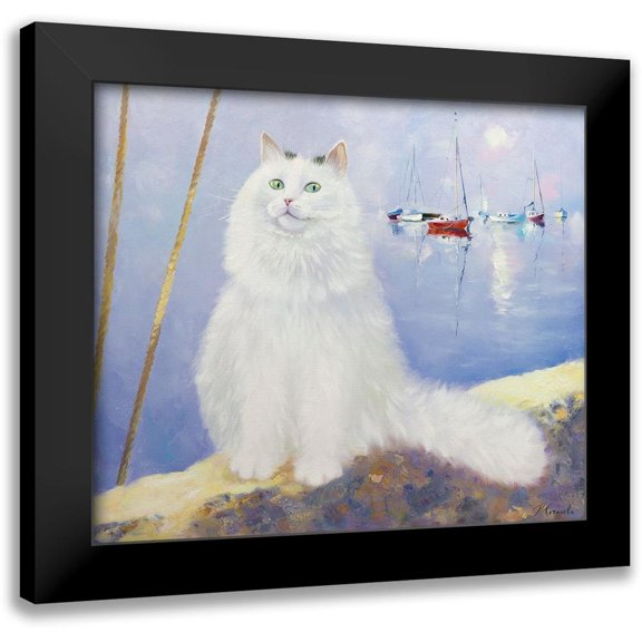 Kotinova, Galina 13x12 Black Modern Framed Museum Art Print Titled - White Nights