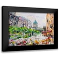 thumbnail image 1 of Kotinova, Galina 24x18 Black Modern Framed Museum Art Print Titled - Small Konyushennaya. View of Kazan cathedral, 1 of 5