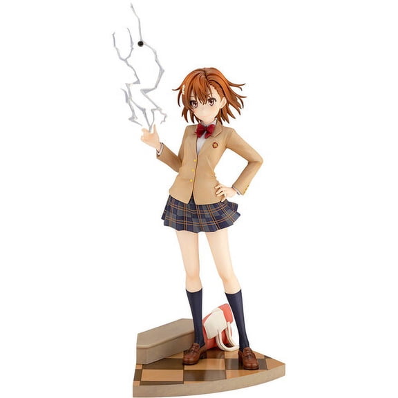 Kotobukiya - A Certain Scientific Railgun T - Misaka Mikoto 15th Anniversary Version  [COLLECTABLES] Figure, Collectible
