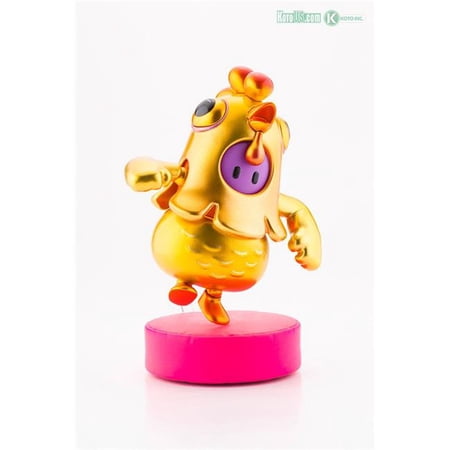 Kotobukiya - Fall Guys Action Figure pack Legendary Edition: Orangeade / Golden Chicken Costume [COLLECTABLES] Action Figure, Collectible