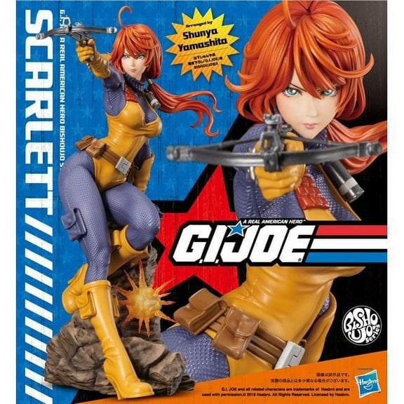 Kotobukiya G.I. Joe Scarlett 1/7 Scale Bishoujo Figure Statue