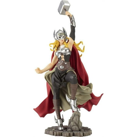 Marvel Female Thor Statue Bishoujo Lady God of Thunder Kotobukiya Comics Mighty Figure AUG162818