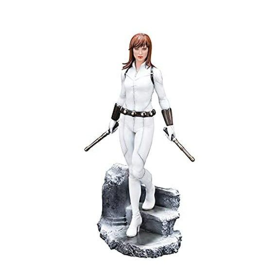 Kotobukiya Marvel Universe: Black Widow (White Costume Version) ArtFX Premier Statue