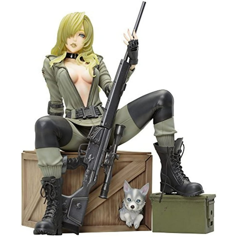 L GEAR SNIPER WOLF フィギュア コトブキヤ Free Shipping! KOTOBUKIYA Metal Gear Solid SNIPER WOLF 1/7 Scale