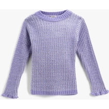 Crop Mock Neck Sweater in White - Outfitters