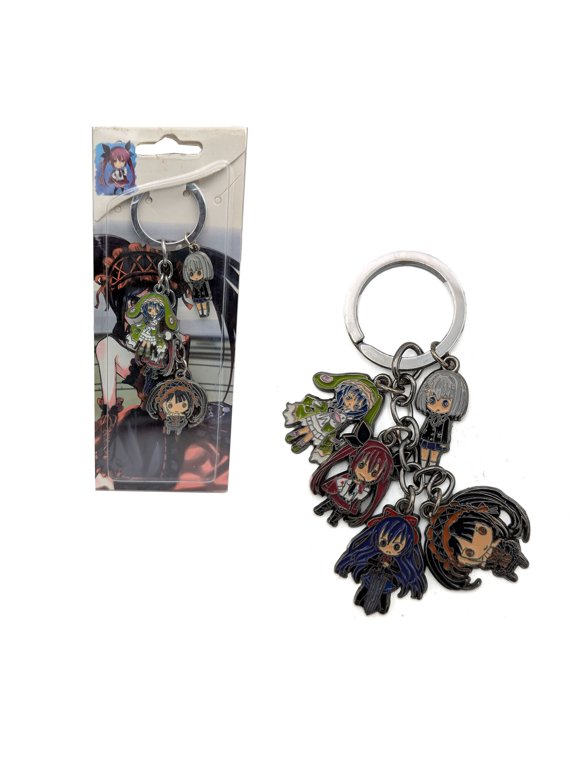 Kotori Kurumi Origami Tohka & Yoshino - Date A Live 1.5" Keychain 5 pc. Pendant