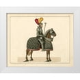 thumbnail image 1 of Kottenkamp 14x12 White Modern Wood Framed Museum Art Print Titled - Knights in Armour III, 1 of 4