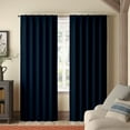 Kotton Culture Double Pinch Pleat Semi Blackout Curtains Thermal