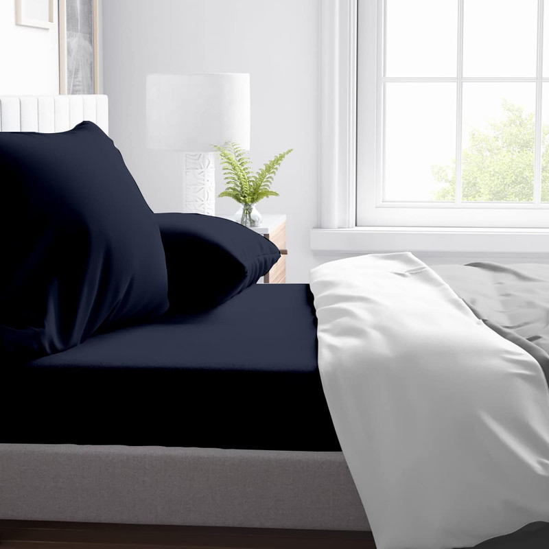 Kotton Culture Queen Fitted Sheet 1000 Thread Count 100 Egyptian