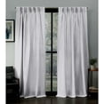 thumbnail image 1 of Kotton Culture Triple Pinch Pleat Blackout Curtain Thermal Insulated Room Darkening Spill Proof Machine Washable Window Treatment Panels (1 Panels, 42x108, Silver), 1 of 8