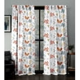 thumbnail image 1 of Kotton Culture Triple Pinch Pleat Butterfly Curtains Thermal Insulated Room Darkening Blackout Curtains for Window, Sliding Door, Patio Door, Home, Office, Nursery (1 Panel, 100x95, Butterfly), 1 of 6