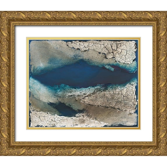 Kotyba, Marion 14x12 Gold Ornate Wood Framed with Double Matting Museum Art Print Titled - Fiordo II