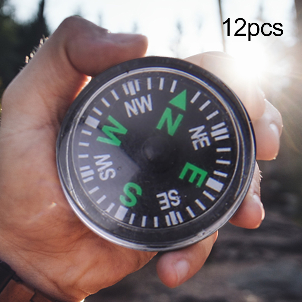 Kotyreds 12pcs Compass Multifunctional Navigation Compasses for