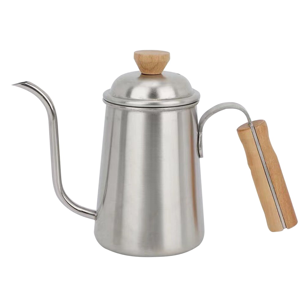 Pour Over Kettle Gooseneck Spout Coffee Tea Pot 12OZ Hanging Ear Hand Blunt  Long Narrow Drip Cup for Coffee Maker Carafe, Camping Coffee Pot for Travel Coffee  Maker Outdoor