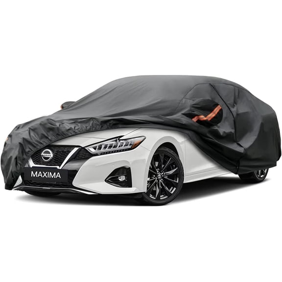 KouKou 7 Layers Car Cover Custom Fit Audi A4 Sedan (2011-2022) Waterproof All Weather for Automobiles, Full Exterior Covers Sun Rain Protection UV Protection Deliver About 3-10 Days