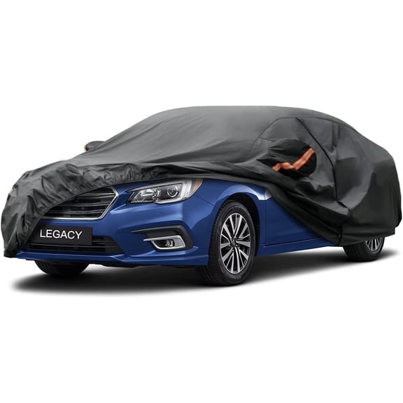 KouKou 7 Layers Car Cover Custom Fit Subaru Legacy Sedan (2006-2022) Waterproof All Weather for Automobiles, Full Exterior Covers Sun Rain Protection UV Protection Deliver About 3-10 Days