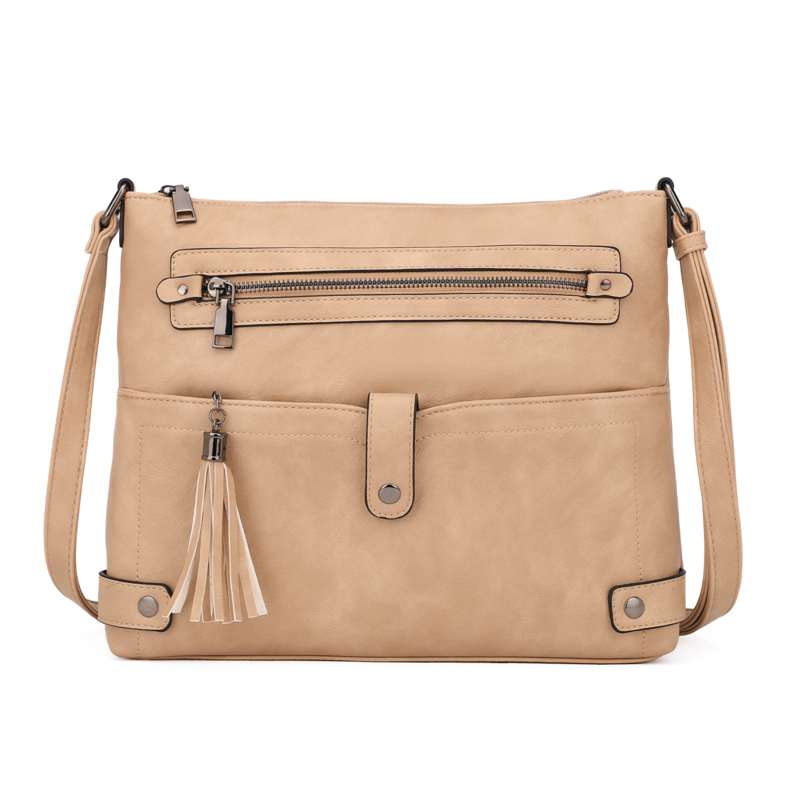 KouLi Buir Crossbody Purses for Women PU Leather Shoulder Bags Multi