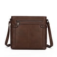 thumbnail image 1 of KouLi Buir Crossbody Purses for Women PU Leather Shoulder Bags Multi Pocket Medium Cross Over Bag, 1 of 6