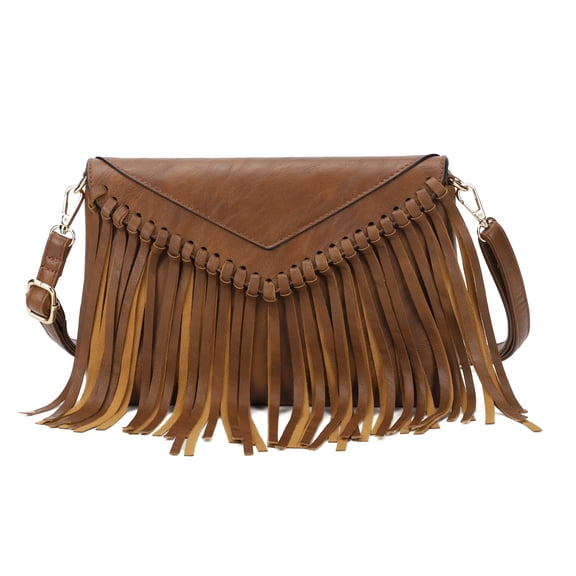 KouLi Buir Crossbody Purses for Women PU Leather Shoulder Bags Multi Pocket Medium Cross Over Bag