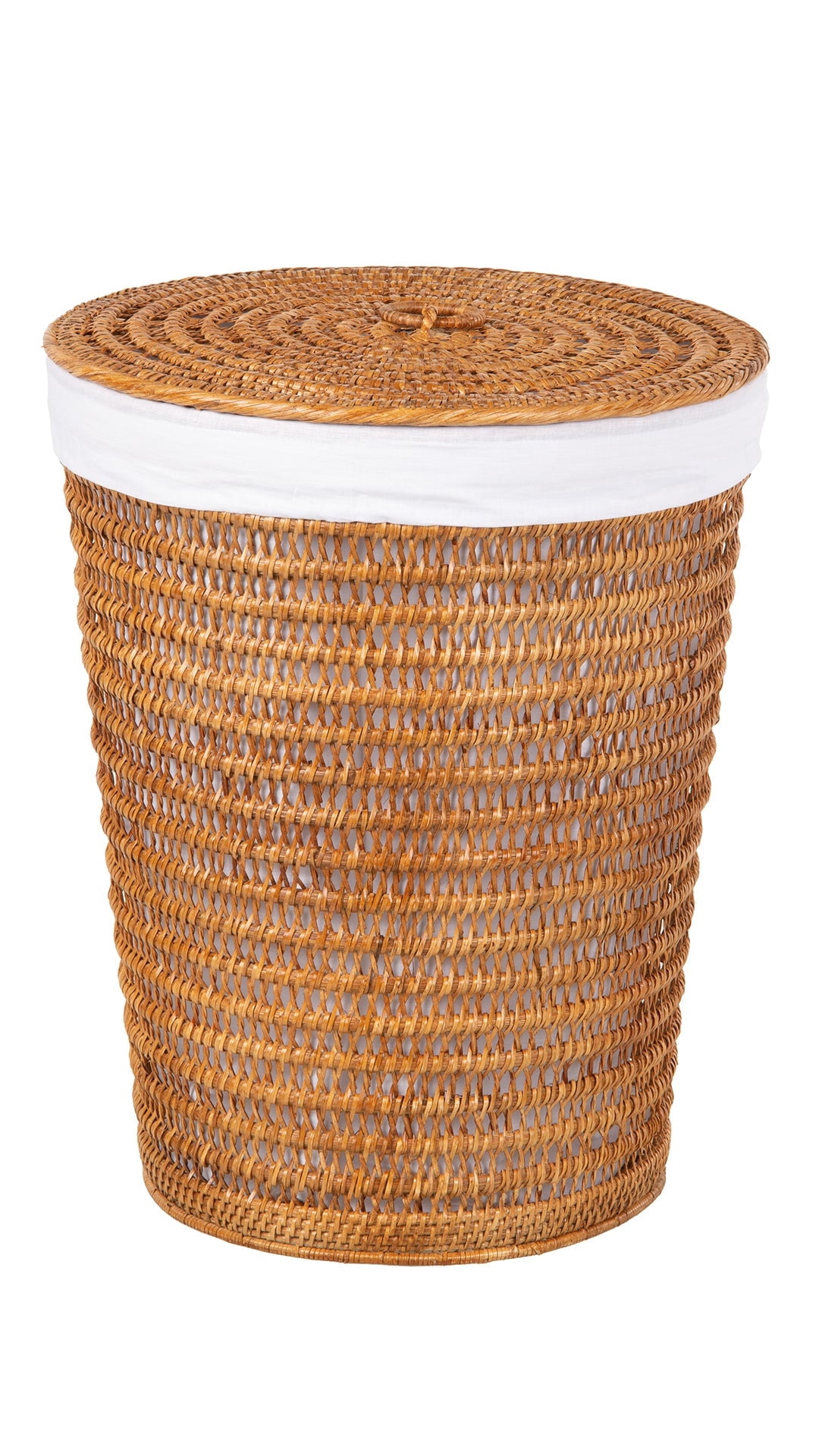 KOUBOO Cambria Rattan Laundry Hamper - Thumbnail 5