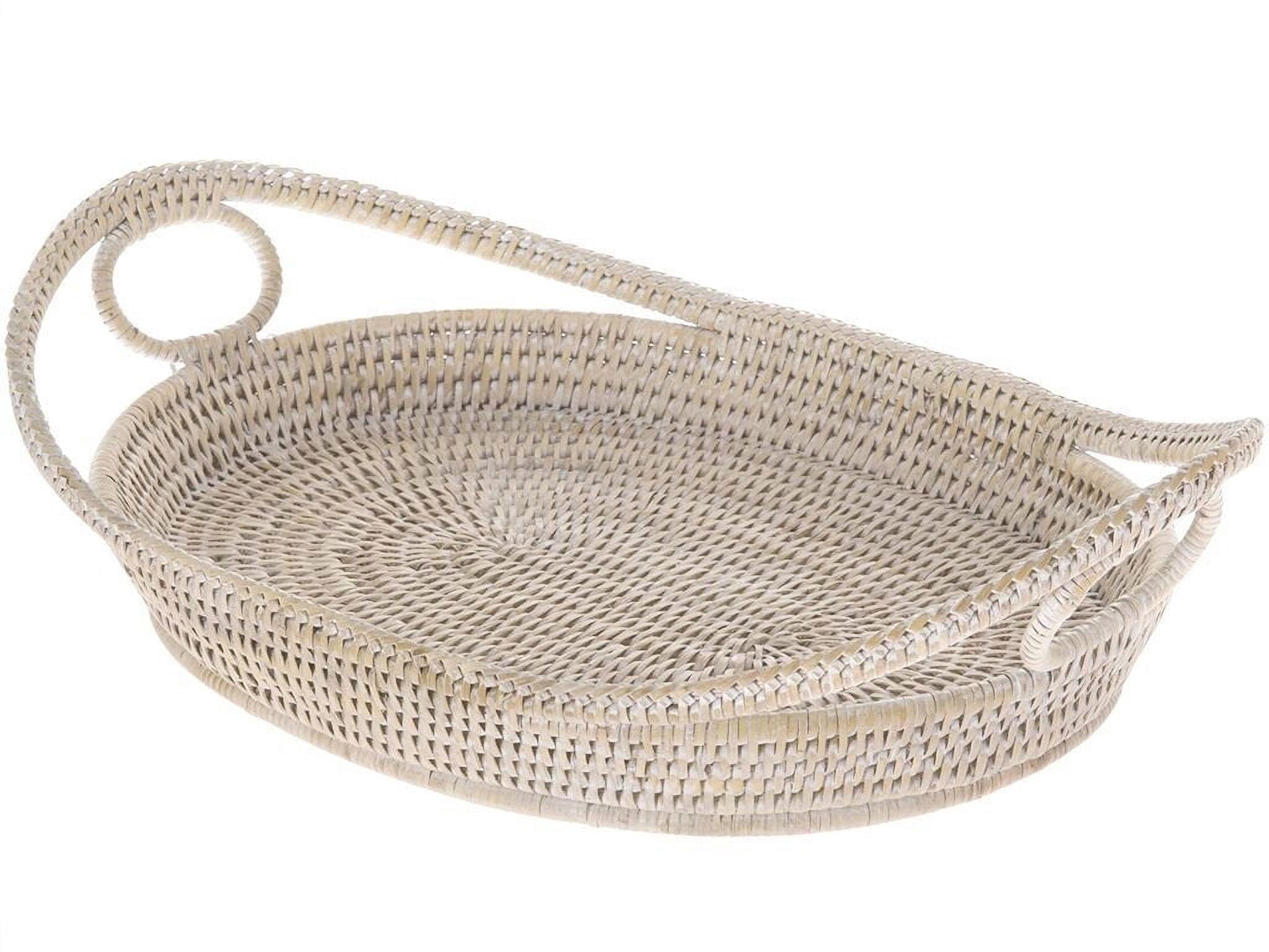 Kouboo La Jolla Rattan Tray - Thumbnail 2