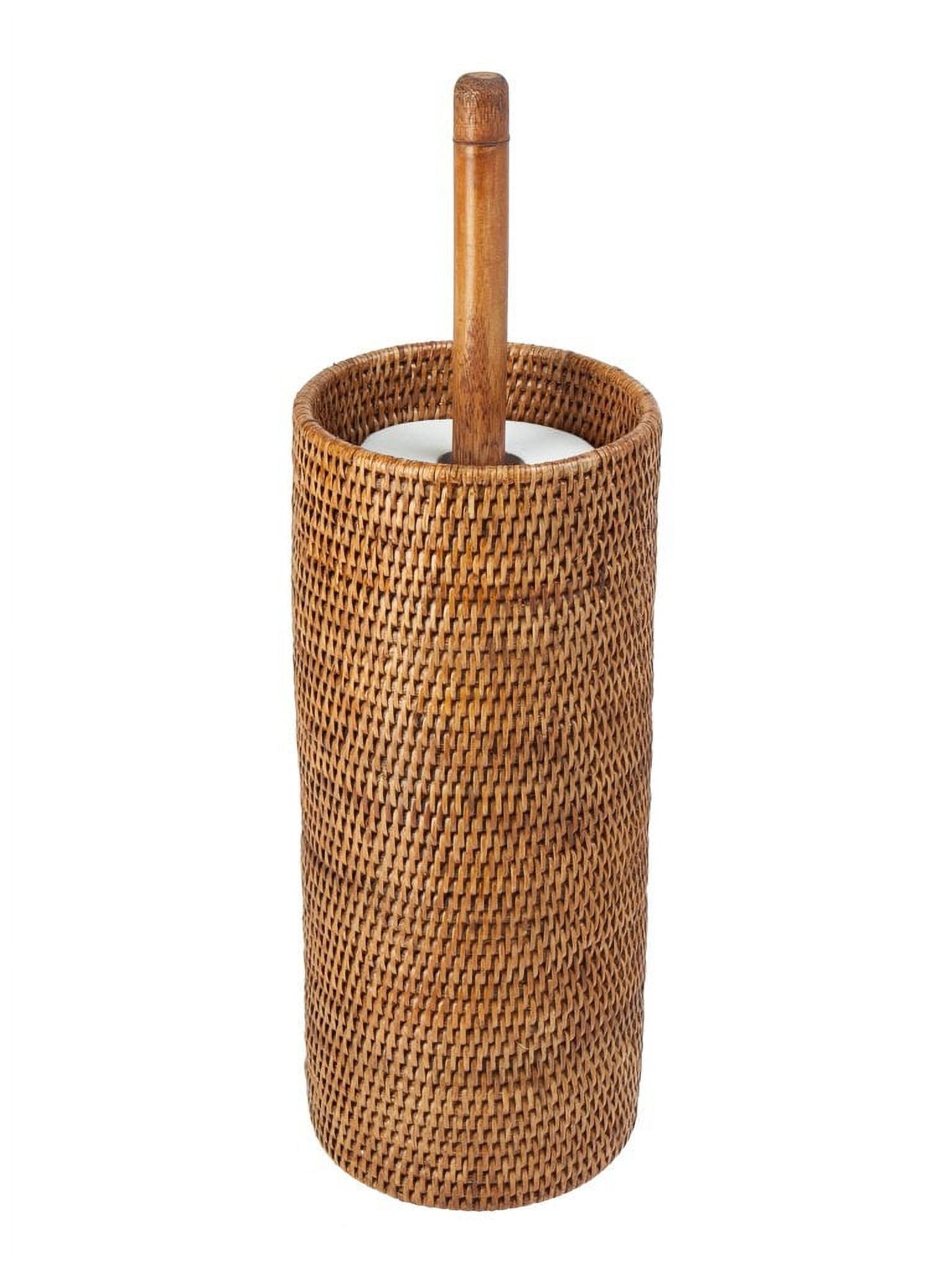 KOUBOO La Jolla Rattan Toilet Roll Stand