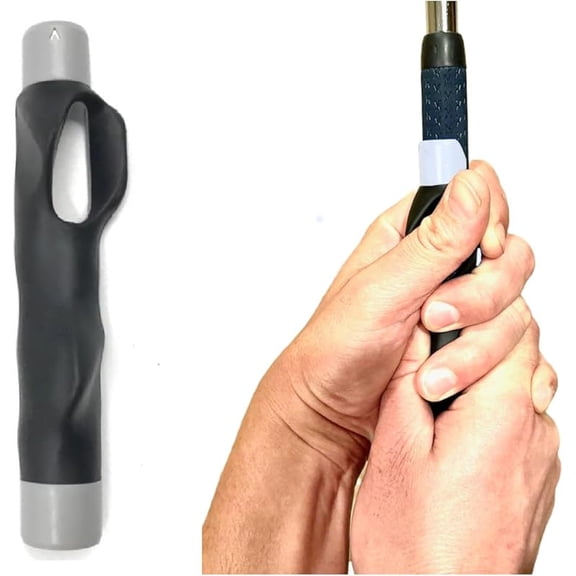 Koudindg Left or Right Handed Golf Grip Trainer - Golf Swing Aid Club Attachment to Correct Hand Placement