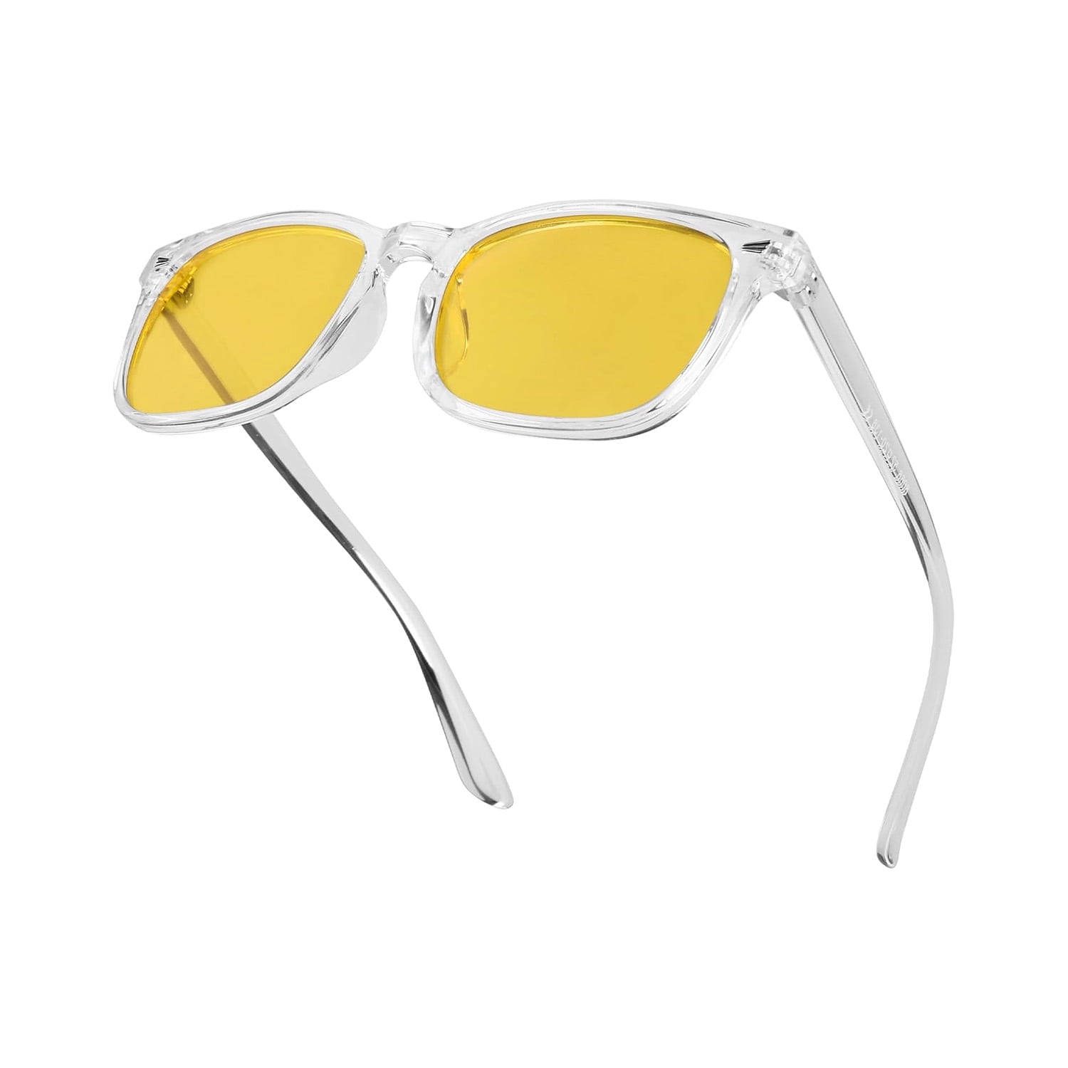 Classic Polarized Night Vision Driving Glasses Night Vision Black Frame Yellow Lens Sunglasses Classic Mens  main image 3