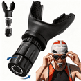 thumbnail image 1 of Koudindg Portable Breathing Trainer with Adjustable Resistance Fitness Device for Enhanced Lung Strength and Endurance, Easy-to-Clean(Black 1 PCS), 1 of 6