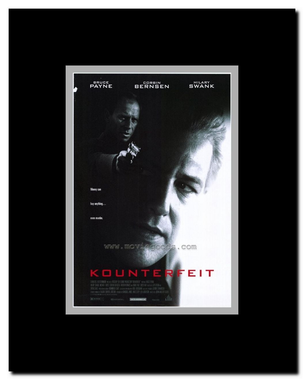 Kounterfeit Framed Movie Poster