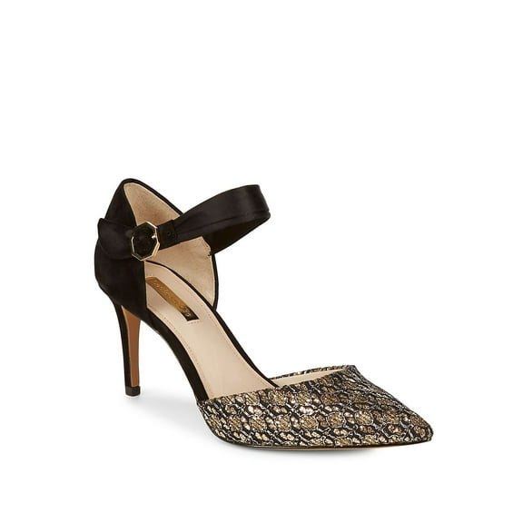 Kouris Metallic Jacquard Pumps