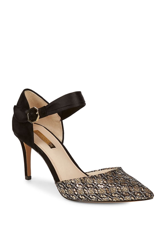 Metallic Jacquard Pumps