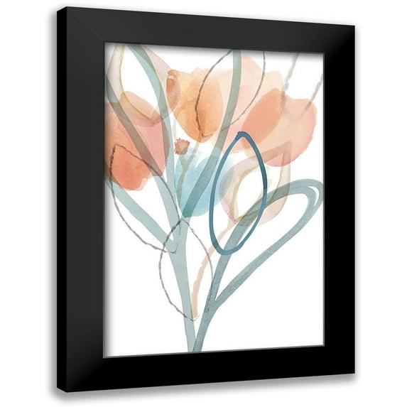 Kouta, Flora 11x14 Black Modern Framed Museum Art Print Titled - Angeline III