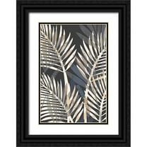 Kouta, Flora 11x14 Black Ornate Wood Framed with Double Matting Museum Art Print Titled - Palmeiras I