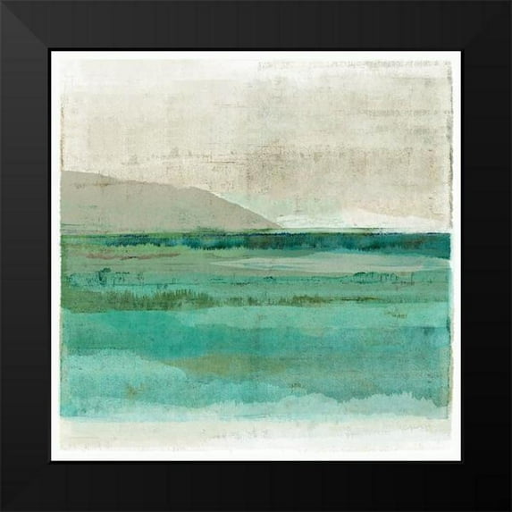 Kouta, Flora 12x12 Black Modern Framed Museum Art Print Titled - Mojito Waters I