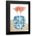 thumbnail image 1 of Kouta, Flora 17x24 Black Modern Framed Museum Art Print Titled - Colorful Decorative Pot II, 1 of 5