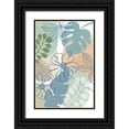 thumbnail image 1 of Kouta, Flora 17x24 Black Ornate Wood Framed with Double Matting Museum Art Print Titled - Tropical Flower Power II, 1 of 4