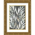 thumbnail image 1 of Kouta, Flora 17x24 Gold Ornate Wood Framed with Double Matting Museum Art Print Titled - Palmeiras II, 1 of 4