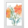 thumbnail image 1 of Kouta, Flora 17x24 White Modern Wood Framed Museum Art Print Titled - Orange Poppies I, 1 of 4