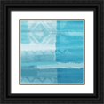 thumbnail image 1 of Kouta, Flora 20x20 Black Ornate Wood Framed with Double Matting Museum Art Print Titled - Twilight Ocean, 1 of 4