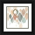 thumbnail image 1 of Kouta, Flora 20x20 Black Ornate Wood Framed with Double Matting Museum Art Print Titled - Water Colours IV, 1 of 4